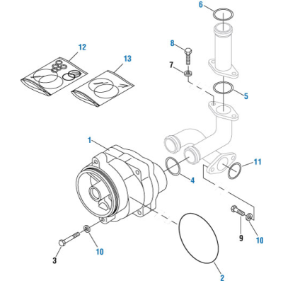 PAI 331509 CATERPILLAR 2655326 O-RING KIT (3176 / C9 / C13 / C10 / C11 / C12 / C13) (USA)