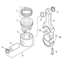 Load image into Gallery viewer, PAI 305010 CATERPILLAR 1W8922 PISTON RING SET (3406B / 3406C / 3406E EARLY)