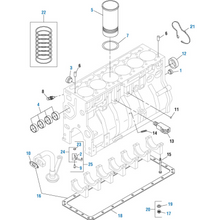 Load image into Gallery viewer, PAI 462030 NAVISTAR 1823356C91 CYLINDER LINER SHIM KIT (DT466 / DT530) (USA)