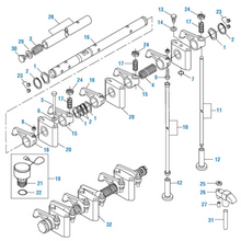 Cargar imagen en el visor de la galería, PACK OF 6 PAI ESC-8344 MACK 421GC257A YOKE ADJUSTING SCREW (USA)