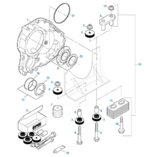 Load image into Gallery viewer, PAI FMT-4992 MACK 20QL322 INSULATOR (LOWER FRONT ENGINE MOUNT) (CH)