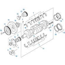 Charger l&#39;image dans la galerie, PAI EHD-8589 MACK 404GB490 HARMONIC CRANKSHAFT DAMPER (ASET) (USA)