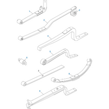 Charger l&#39;image dans la galerie, PAI 750823 HENDRICKSON 3806666C91 FRONT AXLE SPRING (51646-000)