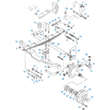 Load image into Gallery viewer, PAI FSB-4684 MACK 44QK26 SUSPENSION SPRING EYE PIN (44QK26A, 25161382)