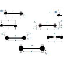 Load image into Gallery viewer, PAI FTR-4628-250 MACK 17QF442P250 TORQUE ROD (25158543) (MADE IN USA)