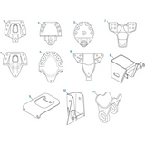 PAI 755227 HENDRICKSON S203221 FRAME BRACKET (MADE IN USA) (SPECIAL ORDER)