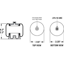 Charger l&#39;image dans la galerie, PAI 403970 NAVISTAR 2507408C1 SLEEVE STYLE AIR SPRING (1S4.5-179) (USA)