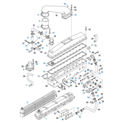 PACK OF 10 PAI 131306 CUMMINS 216487 CONNECTION GASKET (855 / N14)
