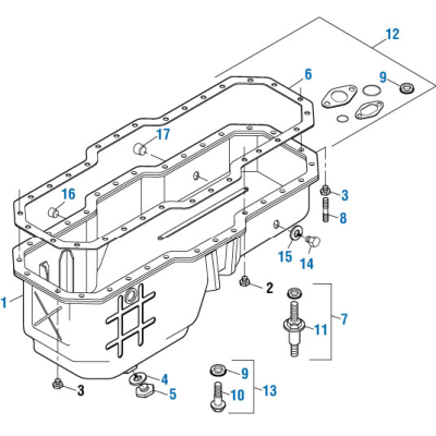 PACK OF 2 PAI EPP-3559 MACK 395AM5014 MAGNETIC DRAIN PLUG (M20 X 1.5) (USA)