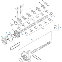 Cargar imagen en el visor de la galería, PAI 640029 DETROIT DIESEL 23504851 CAMSHAFT CAP SCREW (M18 X 1.5 X 100)
