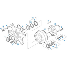 Load image into Gallery viewer, PACK OF 10 PAI HNU-5975 MACK 23AX393 OUTER NUT (3/4&quot;-10)