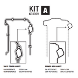 PAI 631399 VALVE COVER KIT FOR DD15 ENGINES (A4720160180, A4720160780)