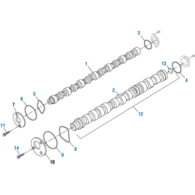PACK OF 10 PAI 621252 DETROIT DIESEL 23527273 / CUMMINS 4299124 O-RING (USA)