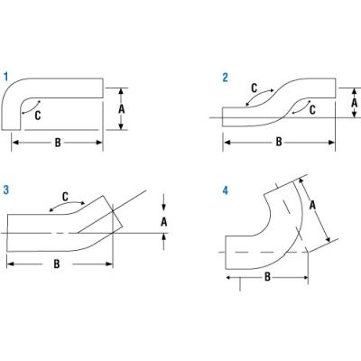 PAI ECH-8822 MACK 11MF3592M8 ELBOW COOLANT HOSE (2.50" ID) (SILICONE)