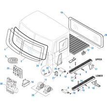 Cargar imagen en el visor de la galería, PAI FBK-5768 MACK 32QM3447M STEP MOUNTING BRACKET (CH / CL / CX) (CURRENT)