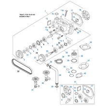 Cargar imagen en el visor de la galería, PAI 180909 CUMMINS 3050396 WATER PUMP IDLER SHAFT (855) (CURRENT) (USA)