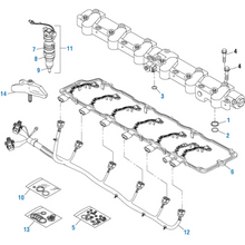 Load image into Gallery viewer, PAI 431364 NAVISTAR 1882222C93 VALVE COVER GASKET ASSEMBLY (USA)