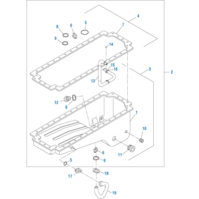 PACK OF 10 PAI 121224 CUMMINS 3029847 O-RING (855 / N14) (USA)