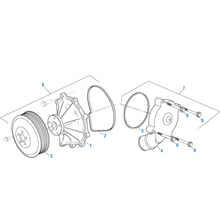 Load image into Gallery viewer, PAI 631379 DETROIT DIESEL A4722010080 WATER PUMP GASKET (DD15)