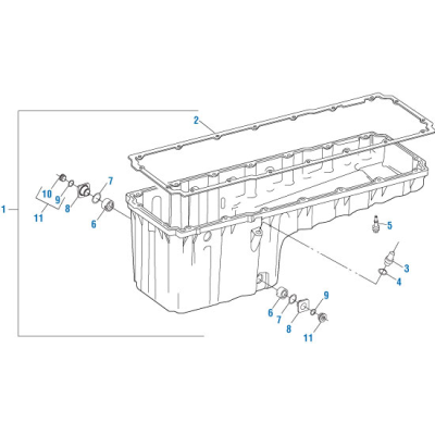 PACK OF 18 PAI 640045 DETROIT DIESEL A4720140583 SCREW ASSY (DD13 / DD15) (USA)