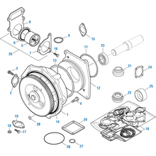 Load image into Gallery viewer, PAI 331370 CATERPILLAR 1282922 WATER PUMP GASKET KIT (USA)