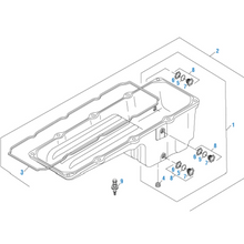 Load image into Gallery viewer, PACK OF 10 PAI 642020 DETROIT DIESEL 23522281 OIL PAN ISOLATOR ASSEMBLY