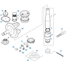 Load image into Gallery viewer, PAI ASK-1314 MACK 4QH266 STEERING KNUCKLE (RH) (18,000 LB) (SPECIAL ORDER)