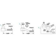 Charger l&#39;image dans la galerie, PAI ARE-9990 MACK 10QH248P3 RIGHT HAND TIE ROD END SOCKET (USA)