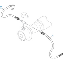 Charger l&#39;image dans la galerie, PAI 755110 OEM HENDRICKSON VS-29003-1 HOSE ASSEMBLY (16.50&quot; L) (USA)