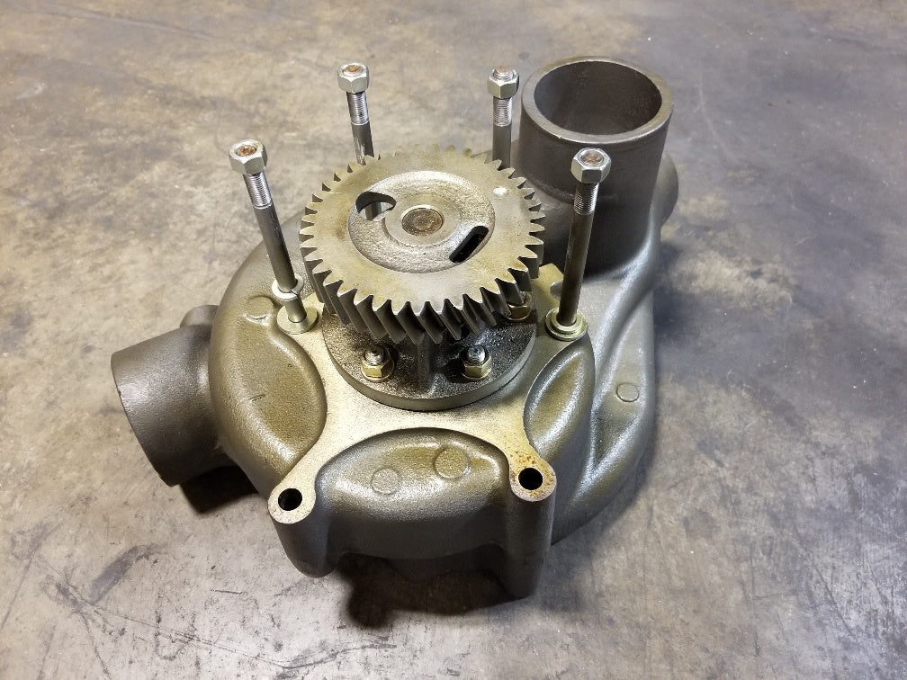 23506047R REBUILT FRESH WATER PUMP FOR DETROIT DIESEL 12V92, 16V71, 16V92 INDUSTRIAL ENGINES (5149363, 8927459, 5149894, 23506052) (Includes Refundable Core Deposit)