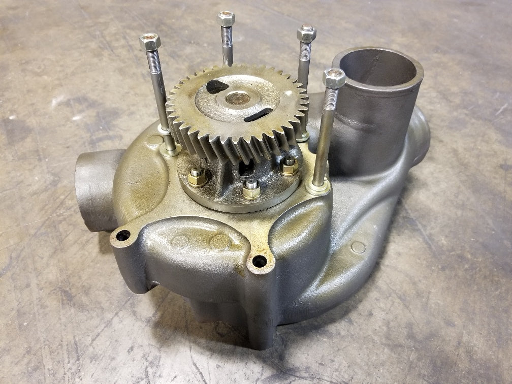 23506047R REBUILT FRESH WATER PUMP FOR DETROIT DIESEL 12V92, 16V71, 16V92 INDUSTRIAL ENGINES (5149363, 8927459, 5149894, 23506052) (Includes Refundable Core Deposit)