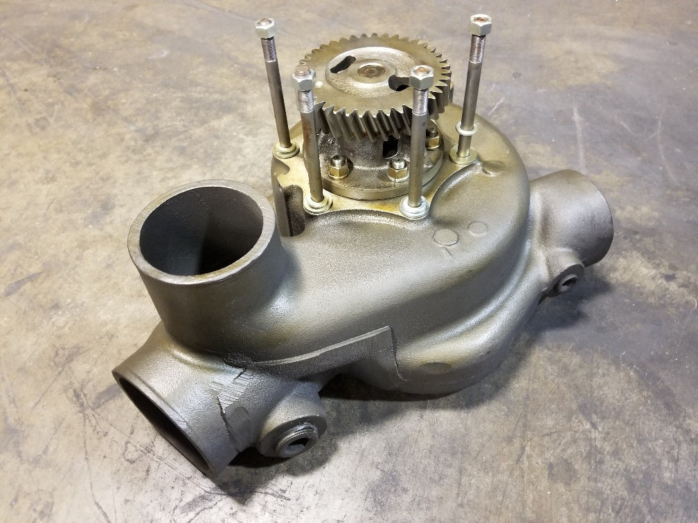 23506047R REBUILT FRESH WATER PUMP FOR DETROIT DIESEL 12V92, 16V71, 16V92 INDUSTRIAL ENGINES (5149363, 8927459, 5149894, 23506052) (Includes Refundable Core Deposit)