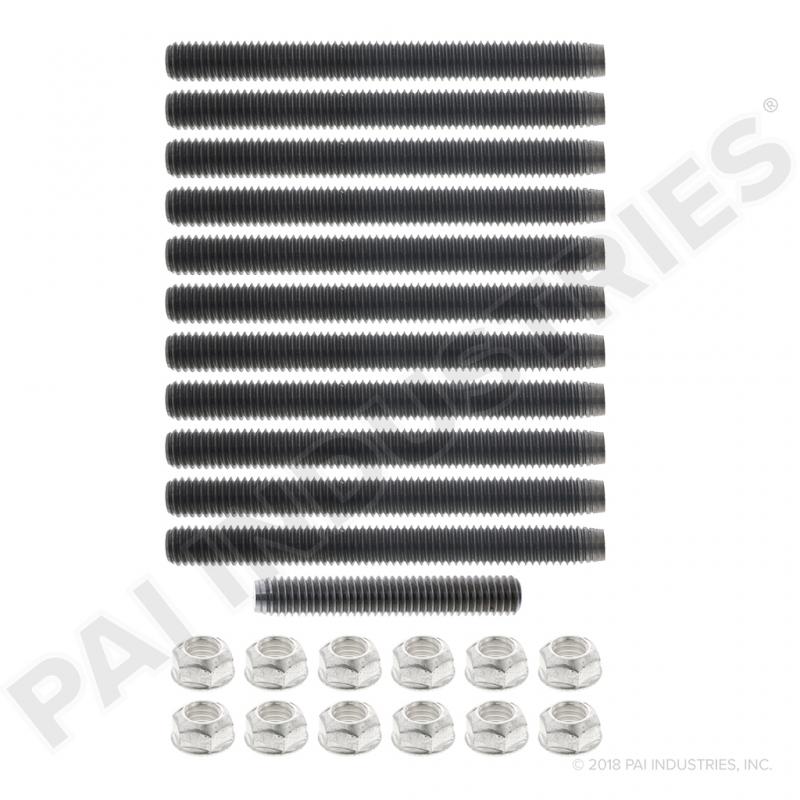 PAI 340106 CATERPILLAR EXHAUST MANIFOLD HARDWARE KIT (3400 / 3406E / C15 / C16 / C18) (USA)