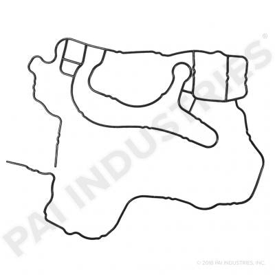 PACK OF 2 PAI 431259 NAVISTAR 1820416C3 FRONT COVER GASKET (MOLDED)