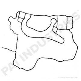 PACK OF 2 PAI 431259 NAVISTAR 1820416C3 FRONT COVER GASKET (MOLDED)