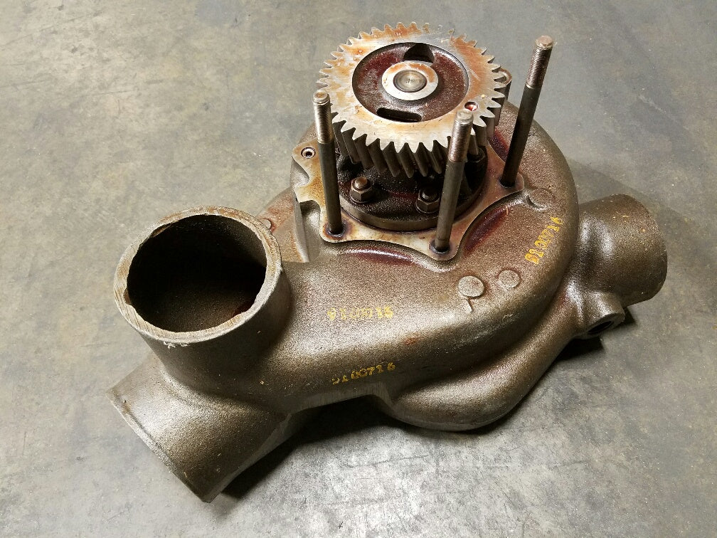 R 23506046 REBUILT FRESH WATER PUMP FOR DETROIT DIESEL 12V92, 16V71, 16V92 INDUSTRIAL ENGINES (5149363, 5149894, 8927459, 23506052)