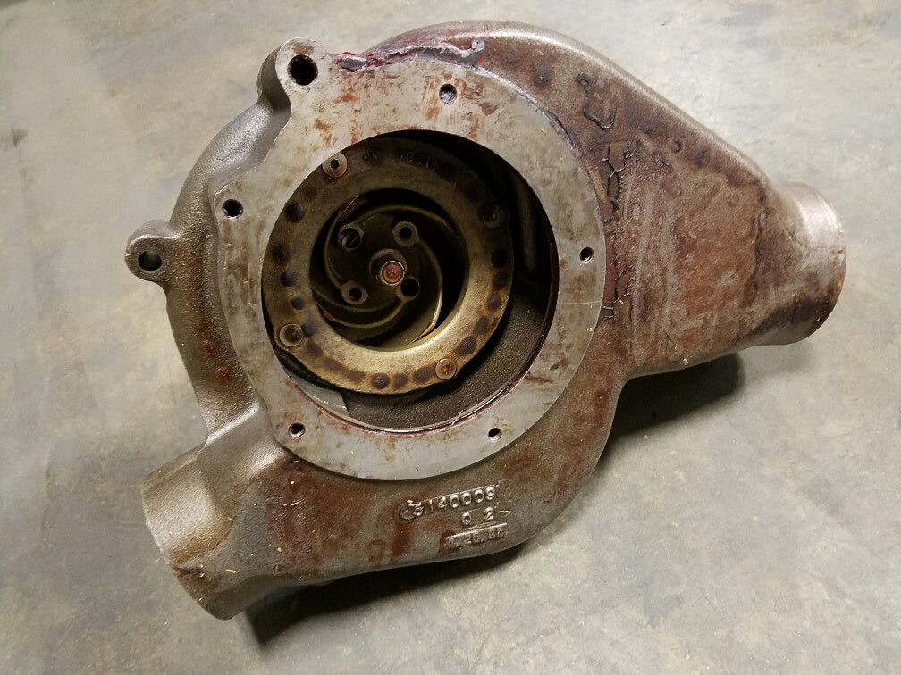 R 23506046 REBUILT FRESH WATER PUMP FOR DETROIT DIESEL 12V92, 16V71, 16V92 INDUSTRIAL ENGINES (5149363, 5149894, 8927459, 23506052)