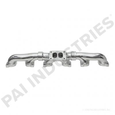 PAI 681127HP HIGH PERFORMANCE EXHAUST MANIFOLD KIT FOR DETROIT DIESEL SERIES 60 (MADE IN USA) (3 PC SEALED ASSEMBLY) (THERMASHIELD COATING)