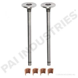 PACK OF 2 PAI 691902 DETROIT DIESEL 23500501 EXHAUST VALVE KIT (ITALY)