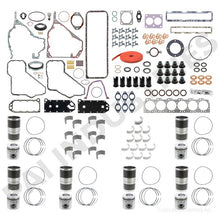 Charger l&#39;image dans la galerie, PAI 6CS107-026 CUMMINS N/A ENGINE OVERHAUL KIT (6C) (STD / STD)