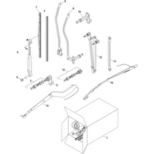 Cargar imagen en el visor de la galería, PAI FBL-5468 MACK 62QT418M WIPER BLADE ASSEMBLY (20 IN) (USA)