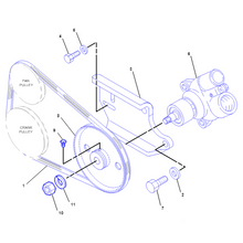 Load image into Gallery viewer, CATERPILLAR 7C3912 OEM AUXILIARY PULLEY (7.00&quot;) (1 GROOVE) (3208)