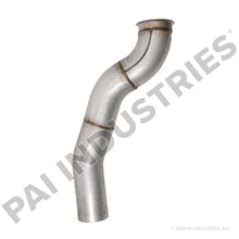 Load image into Gallery viewer, PAI 803611 MACK 4ME597M EXHAUST PIPE (WITH PYRO HOLE) (5.00&quot; OD) (CH / CL)