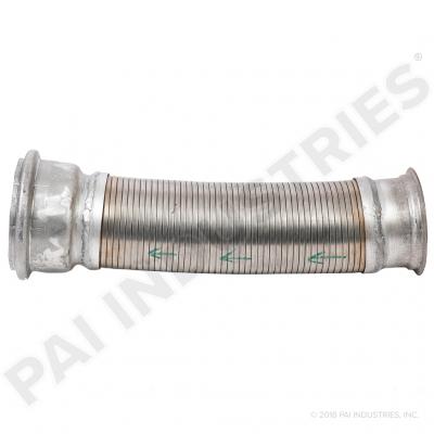PAI 803621 MACK 22307701 FLEX EXHAUST COUPLING (4.00" / 4.80" X 17.00" L) (USA)