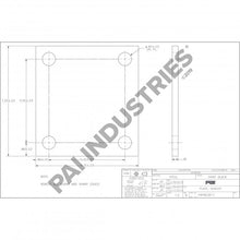 Load image into Gallery viewer, PAI 803817 MACK 98QL24M3 TRUNNION BRACKET SPACER PLATE SHIM (0.390 IN)