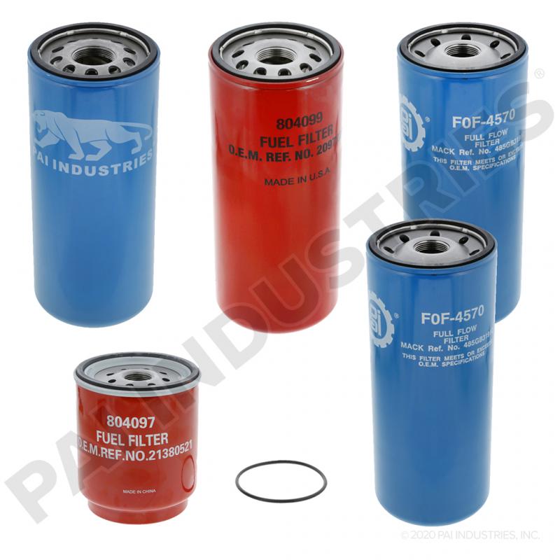 PAI 804095 MACK 85114535 FILTER KIT (MP7 / MP8 / D11 / D13) (85113468) (USA)
