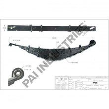 Load image into Gallery viewer, PAI 804280 MACK 2QK3333 FRONT SPRING ASSEMBLY (RD / MR / MRU) (OEM)