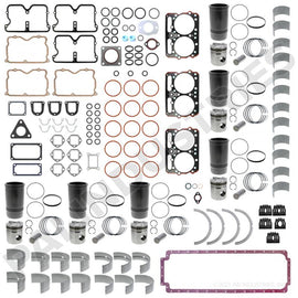 PAI 855029-017 CUMMINS 855 ENGINE IN-FRAME OVERHAUL KIT (DUAL-NI)