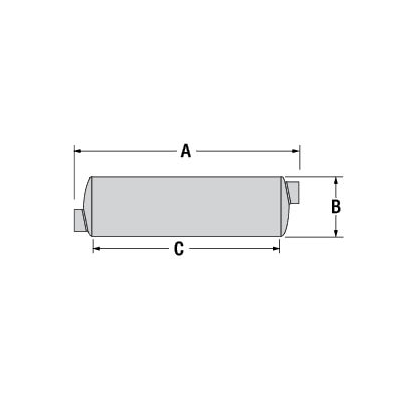PAI 481121 NAVISTAR 2018471C1 MUFFLER (11.50