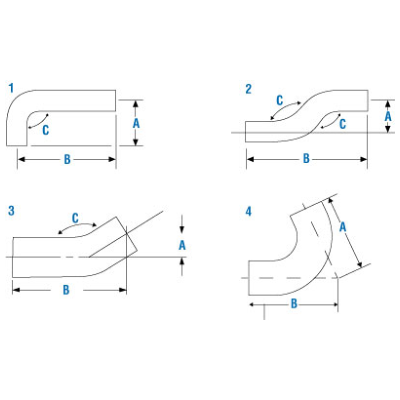 PAI 840147 MACK 11MF2835M COOLANT HOSE (ELBOW) (25195052)